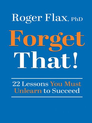 cover image of Forget That!